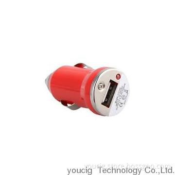 Red high quality  Mini USB Car charger